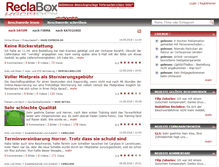 Tablet Screenshot of ch.reclabox.com